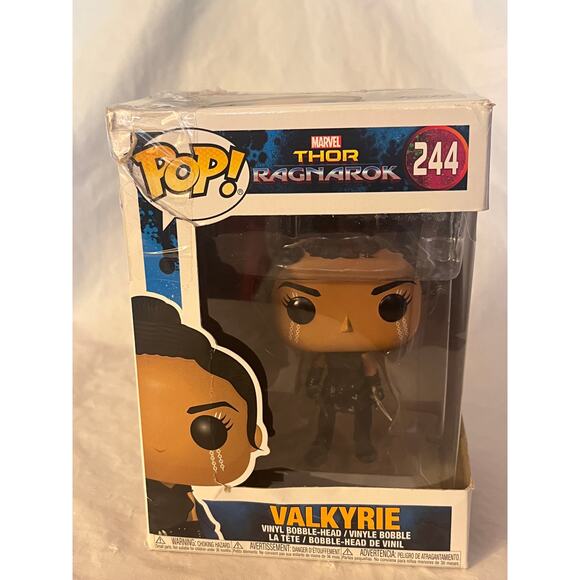 Funko Pop! Marvel Thor Ragnarok VALKYRIE #244 HEIMDALL #245 - Vinyl Bobble-Head - Picture 2 of 16